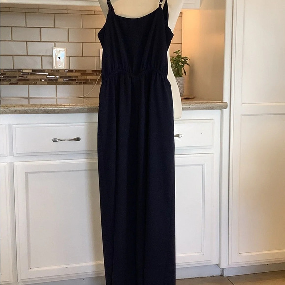 Wilfred Aritzia Navy Blue “Melodie” Jumpsuit Size Medium - Picture 2 of 10